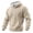 Beige&01#0909, variant on Fabrcox S-5XL Waffle Hoodies for Men Big and Tall Long Sleeve Sweatshirt for Men with Pockets Casual Workout Gym Athletic Outdoor Solid Color Fall Winter Mens Hoodies Pullover Dark Gray S