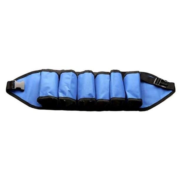 Greeniant lata de bebida bolsa de cinturón de cintura acampar viajar picnic titular de bebida portátil cintura equipo al aire libre azul Kits de desorden para acampar Azul