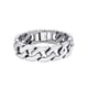 thumbnail image 1 of PROSTEEL Cadena de eslabones cubanos Pulsera de 16 mm para hombres Pulseras de cadena de plata Hip Pop de acero inoxidable para niños, 8.2 pulgadas, 1 of 8