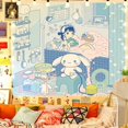 thumbnail image 1 of Sanrio Jade Dog fondo de tela Ins Cartoon Girl Heart Kuromi tela colgante para habitación, decoración de fiesta de cumpleaños, nuevo, 1 of 4