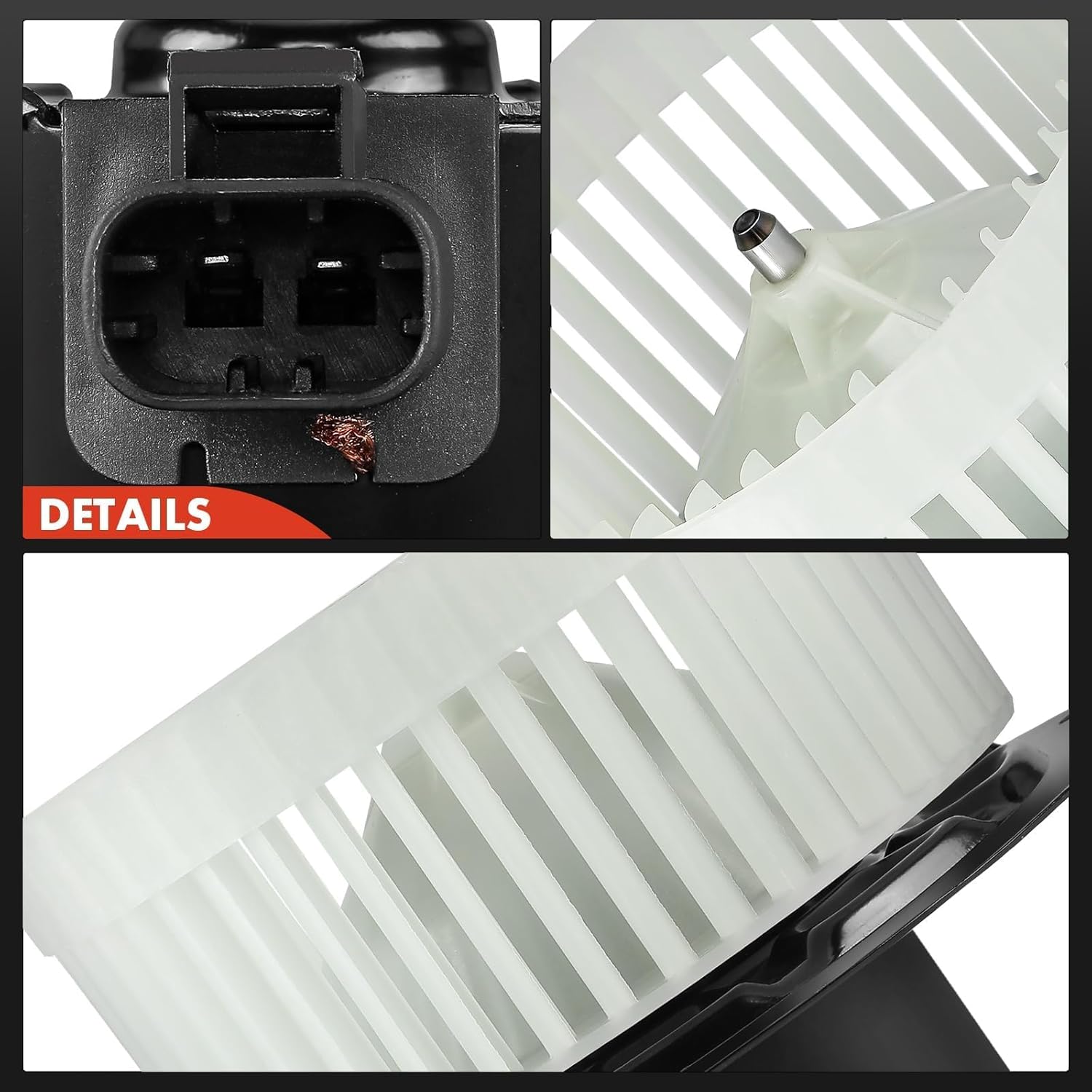 A-Premium Heater Blower Motor with Fan Cage Replacement for Chevrolet GMC C4500 C5500 C6500 C7500 Kodiak 2003-2009 Express Savana 1500 2500 3500 4500