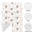 thumbnail image 4 of Car Seat Cover Baby - Heart Panda Carseat Covers Baby for Girl Boy, Lightweight Newborn Car Seat Canopy Breathable Soft Infant Car Seat Cover, 4 of 7