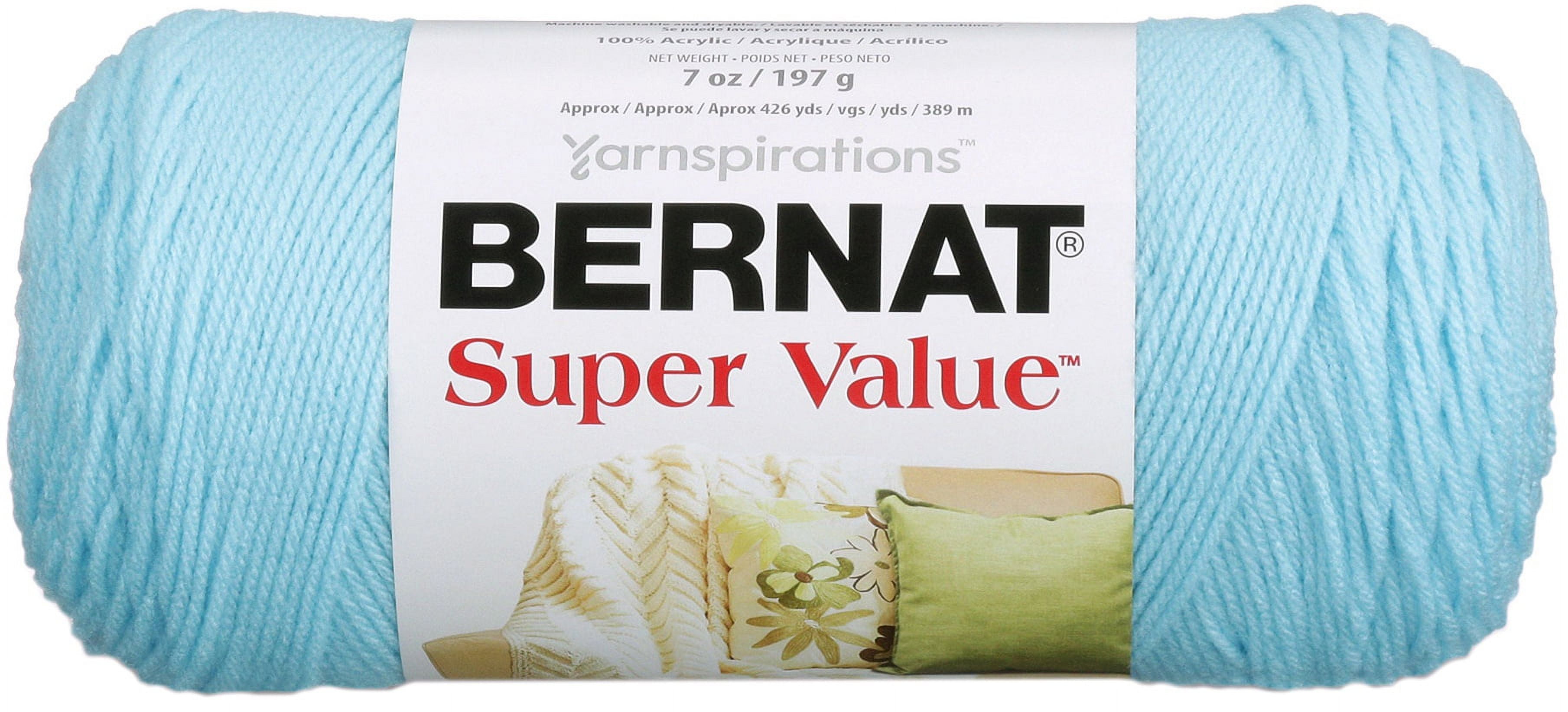 Bernat Super Value Yarn Peacock 7oz 197g Medium Acrylic Walmart