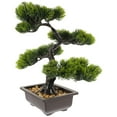 thumbnail image 4 of Miangastore Realistic Artificial Bonsai Tree for Home Decor Indoor Desk Plant Green ABS Small Fake Plant 6 Inches, 4 of 9