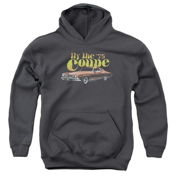 Pontiac - Fly The Coupe - Youth Hooded Sweatshirt - X-Large