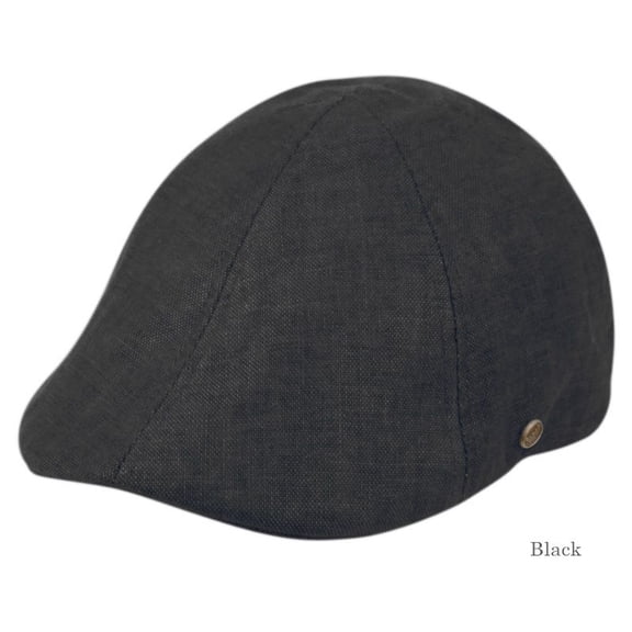 Linen duckbill ivy caps