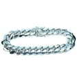 thumbnail image 4 of ADIRFINE 925 Sterling Silver 12mm Miami Cuban Link Chain, 4 of 4