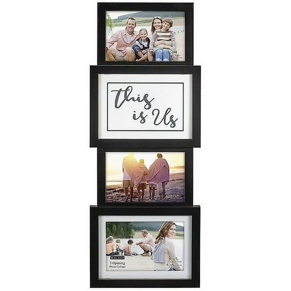 THIS IS US Collage for 3 photos by Malden - 4x6