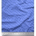 thumbnail image 1 of Soimoi Polyester Crepe Fabric Stripe & Arrow Shirting Print Fabric by The Yard 42 Inch Wide, 1 of 1