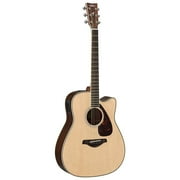 Yamaha FGX830C Folk Acoustic-Electric Guitar Natural