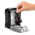 thumbnail image 4 of Secure Key Lock Box Portable Wall Mounted Combination Code Storage Lockbox for Home Flats Garage Spare Keys Ideal for Realtors and Enhanced Security, 4 of 9