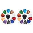 thumbnail image 1 of Juego de púas para guitarra de celuloide y soporte para púas, accesorios para guitarra (0,71 mm), 10 unidades, 1 of 6