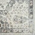 thumbnail image 5 of Luxe Weavers Vintage Oriental Medallion Silver 9x12 Area rug, Indoor Carpet, 5 of 6