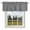 Dark Gray, variant on Curtain Valances for Kitchen Windows,Rod Pocket Short Valance Sky Blue Solid Color Small Window Treatment for Living Room Bedroom,42" x 12"