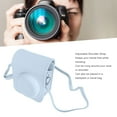 thumbnail image 3 of Camera Protective Case For Fuji, PU Leather Camera Bag With Adjustable Shoulder Strap For Fuji InstaxMini 12 Camera, Mini Camera Cover Bag With Pocket For Travel, Ideal Gift, 3 of 8