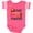 Football Pink and White, variant on Inktastic Future Fire Fighter Boys or Girls Baby Bodysuit