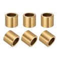 thumbnail image 1 of Uxcell 6 Paquete Cojinetes de Manga, 20mm Bore x 28mm OD x 25mm Longitud, Bushings de Bronce Sinterizado Autolubricante, 1 of 6