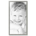 thumbnail image 2 of ArtToFrames 25" x 48" Classic Silver Picture Frame, 25x48 inch Silver Wood Poster Frame (WOM-4926), 2 of 7