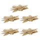 thumbnail image 5 of 5 unids Simuld Hollow Out Flower Decor Christmas Glitter Flower Adorn Party Prop, 5 of 6