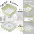 thumbnail image 2 of Collapsible Square Dish Tub 9L Multipurpose Sink for Kitchen and Outdoor Use, 2 of 5