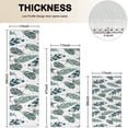 thumbnail image 4 of Blue Boho Tribal Feathers Pattern Kitchen Rugs Sets Of 3,Kitchen Runner Rugs Non Skid Washable,Decorative Kitchen Floor Mats for Kitchen,Sink,Laundry,17"x30"+ 17"x47" + 17"x59", 4 of 6