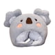 thumbnail image 1 of Gorro de Koala de felpa para niños y niñas, funda cálida, gorro novedoso, tocado para carnaval, Festival, accesorios para juegos de rol, 1 of 7