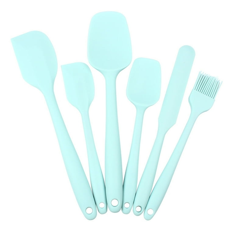 NUZYZ 1 Set Good Flexibility Utensils Set One Piece Design Silicone Flour  Cream Baking Utensils Set Baking Tool 