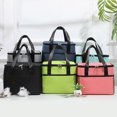 thumbnail image 4 of Wamans Bentgo Lunch Bag Insulated Lunch Bag for Women/Men-Reusable Lunch Box for Office Picnic Hiking Beach-Leakproof Cooler Tote Bag Organizer with Shoulder Strap Clearance, 4 of 5