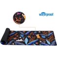 thumbnail image 3 of Large Gaming Mouse Pad,Long Desk Mat, ,XL Keyboard Pad, Desktop Accessories Home School Edges Mousepad Big Computer Office Essentials XXL Orange Blue Cute Cat 31.5 X 11.8 Inch, 3 of 6
