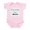 Petal Pink, variant on CafePress - I'm With Her Reverse Infant Creeper - Baby Light Bodysuit, Size Newborn - 24 Months