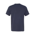 thumbnail image 3 of Bella Adult Made in The USA Heavyweight Crew T-Shirt, Navy, XX-Large, 3 of 3