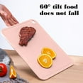 thumbnail image 6 of RBCKVXZ Cutting Boards for Kitchen, 7.2X9.8 Doubles Sided Chopping Board, Large Buckwheat Cutting Boards with Easy-hanging Hole, Pink, 6 of 6