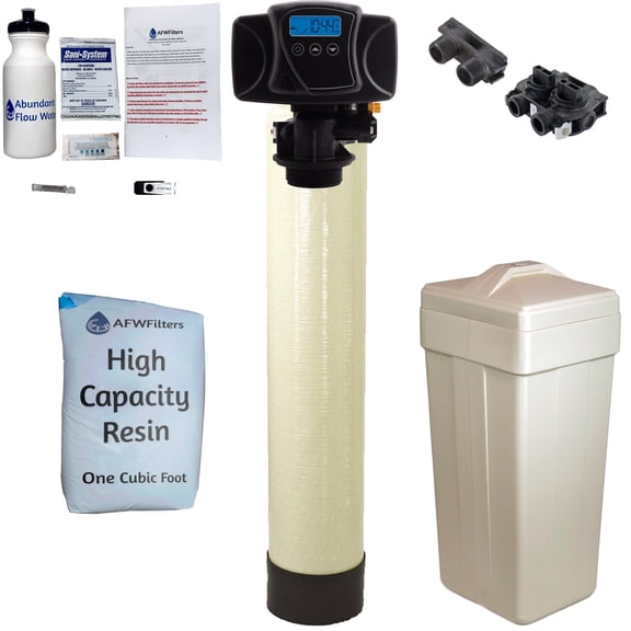 32k Fleck 5600SXT Metered demand Digital whole house water softener