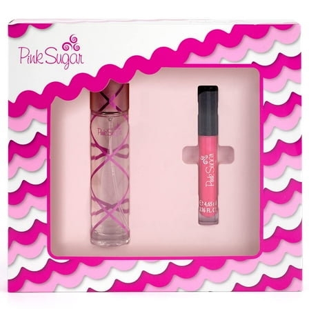 Pink Sugar Perfume Gift Set for Women, 2 Pieces