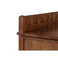 thumbnail image 6 of Crafters and Weavers Arts and Crafts 2-Door Solid Wood Sideboard in Walnut, 6 of 11