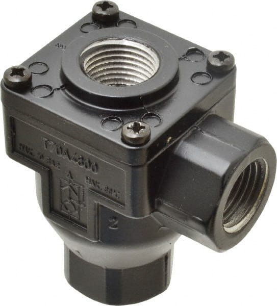 T70A4800 1/2" NPT Zinc Quick Exhaust Valve 7 to 145 psi