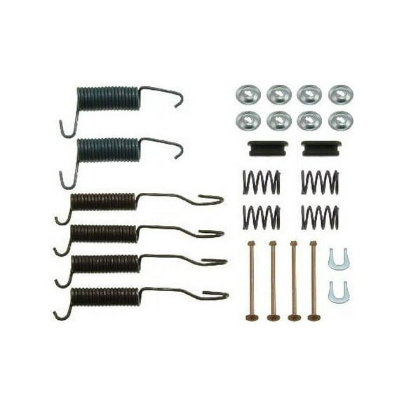 Front Drum Brake Hardware Kit - Compatible with 1965 - 1970 Ford Galaxie 500 1966 1967 1968 1969