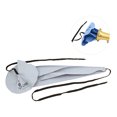 thumbnail image 2 of Alto Tenor Saxophone Cleaning Tool Pull Through Ultrafine Fiber Material Cloth for Sax Inside Tube Gray, 2 of 9
