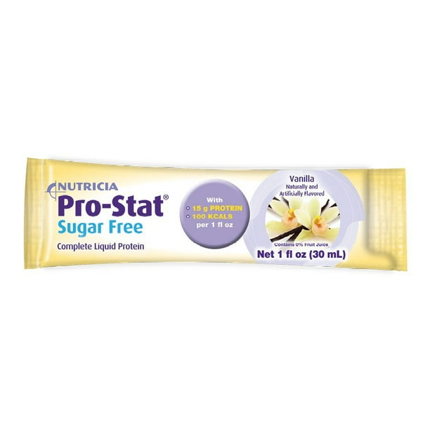 Nutricia Pro-Stat Sugar Free Vanilla Flavor Liquid Protein Packets, 1