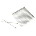 thumbnail image 1 of 22Pcs Knitting Needle Set, Straight Single Pointed Metal Knitting  25cm Metal Knitting  Set, 1 of 8