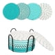 thumbnail image 3 of MTBLYS Juego de 8 posavasos de algodón tejido con soporte para bebidas, absorbentes, resistentes al calor hasta 100 °C, de 12 cm de altura, ideales para mesas de centro y comedor., 3 of 7