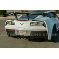 thumbnail image 4 of Extreme Online Store Replacement for 2014-2019 Chevrolet Corvette C7 GM Factory Style Carbon Fiber Rear Lower Bumper Diffuser, 4 of 10