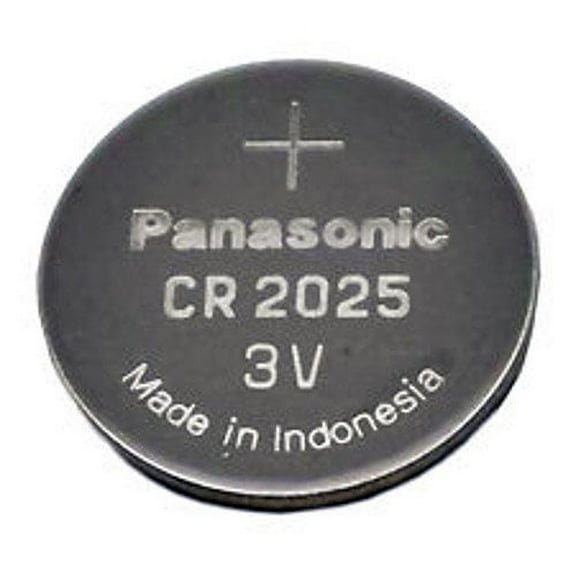 Panasonic CR2025 3V Lithium Coin Battery (Pack of 10)