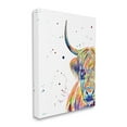 thumbnail image 3 of Vivid Cattle Face Farm Animal Animals & Insects Graphic Art Gallery Wrapped Canvas Print Wall Art, 3 of 7