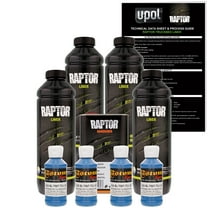 Raptor Reflex Blue Urethane Spray-On Truck Bed Liner & Texture Coating, 4 Liters