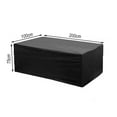 thumbnail image 4 of 210D 150 * 90 * 80cm Garden Courtyard Waterproof And Dustproof Furniture Cover 200*100*75Cm Smile Home, 4 of 7
