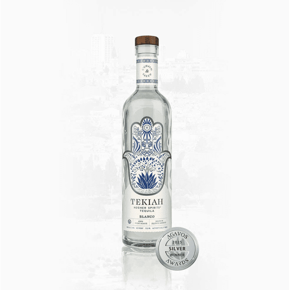Tequila Tekiah Kosher Spirits Blanco 750 ML 100% Mexicano