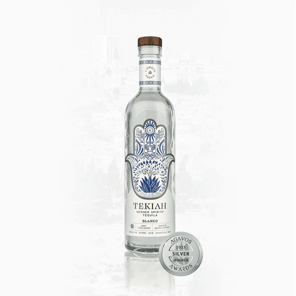Tequila Tekiah Kosher Spirits Blanco 750 ML 100% Mexicano