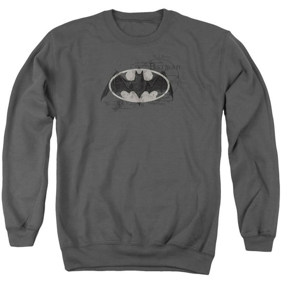 Batman - Arcane Bat Logo - Crewneck Sweatshirt - Large