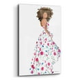 thumbnail image 2 of Epic Art 'Floral Gown 1' by Stellar Design Studio, Acrylic Glass Wall Art, 16"x24", 2 of 8